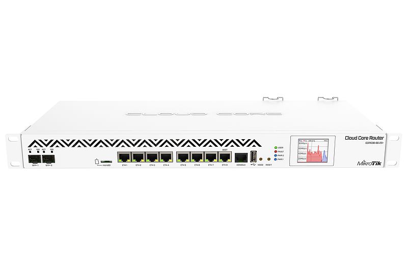 Mikrotik CCR1036-8G-2S+ Wired Router Gigabit Ethernet White